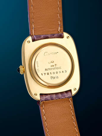 CARTIER, YELLOW GOLD 'GONDOLE AUTOMATIQUE' - фото 3