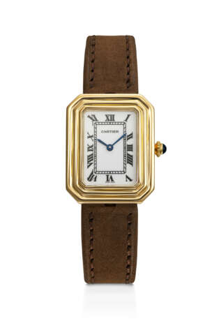 CARTIER, YELLOW GOLD RECTANGULAR-SHAPED 'CRISTALLOR' - фото 1