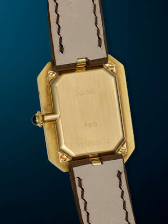 CARTIER, YELLOW GOLD RECTANGULAR-SHAPED 'CRISTALLOR' - фото 3