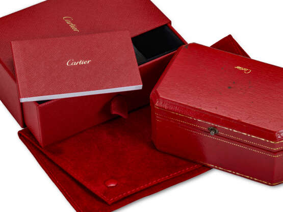 CARTIER, YELLOW GOLD RECTANGULAR-SHAPED 'CRISTALLOR' - фото 4