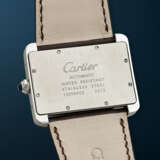 CARTIER, STAINLESS STEEL 'TANK DIVAN', REF. 2612 - фото 3