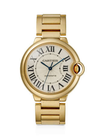 CARTIER, YELLOW GOLD 'BALLON BLEU', REF. 3002 - фото 1