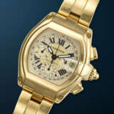 CARTIER, HEAVY YELLOW GOLD CHRONOGRAPH 'ROADSTER', REF. 2619 - фото 2