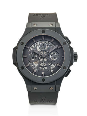 HUBLOT, LIMITED EDITION TITANIUM, CERAMIC AND KEVLAR CHRONOGRAPH 'BIG BANG AERO BANG', REF. 311.C1.1110.C1 - фото 1