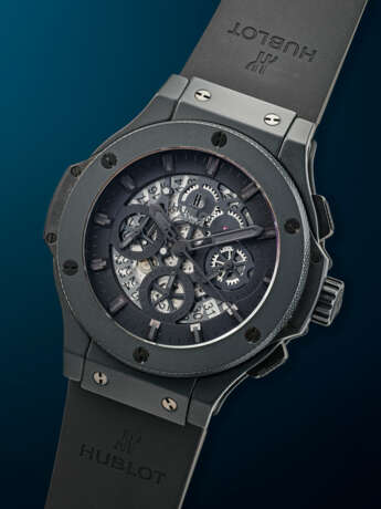 HUBLOT, LIMITED EDITION TITANIUM, CERAMIC AND KEVLAR CHRONOGRAPH 'BIG BANG AERO BANG', REF. 311.C1.1110.C1 - фото 2