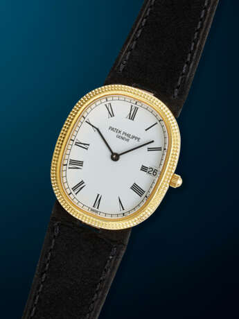 PATEK PHILIPPE, YELLOW GOLD 'ELLIPSE', REF. 3988 - фото 2