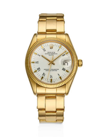 ROLEX, YELLOW GOLD 'OYSTER PERPETUAL DATE', REF. 1503 - фото 1