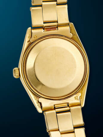 ROLEX, YELLOW GOLD 'OYSTER PERPETUAL DATE', REF. 1503 - фото 3