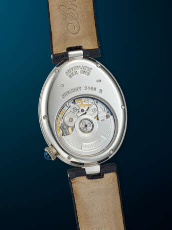 BREGUET, WHITE GOLD AND DIAMOND-SET 'REINE DE NAPLES', WITH MOON PHASES AND MOTHER-OF-PEARL DIAL, REF. 8908BB - фото 3