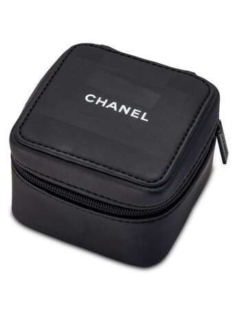 CHANEL, BLACK CERAMIC AND DIAMOND-SET 'J12' - фото 4