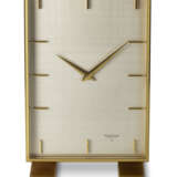 JAEGER-LECOULTRE, HEAVY BRASS TABLE CLOCK - фото 1