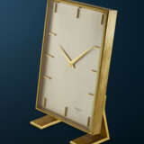 JAEGER-LECOULTRE, HEAVY BRASS TABLE CLOCK - фото 2