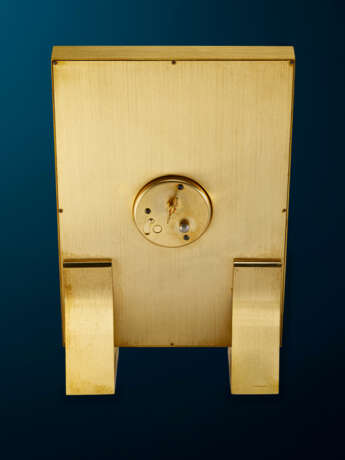 JAEGER-LECOULTRE, HEAVY BRASS TABLE CLOCK - фото 3