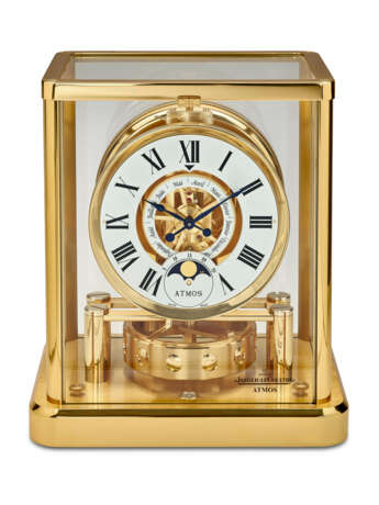 JAEGER-LECOULTRE, GILT BRASS 'ATMOS' TABLE CLOCK, WITH MONTH AND MOON PHASES, REF. Q5111202 - фото 1