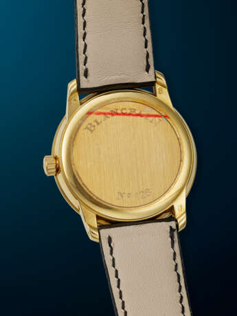 BLANCPAIN, YELLOW GOLD 'VILLERET', REF. 7002 - photo 3