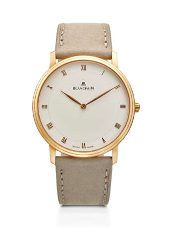 BLANCPAIN, PINK GOLD 'VILLERET' - photo 1