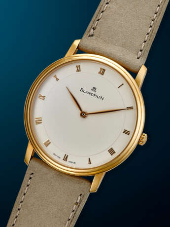 BLANCPAIN, PINK GOLD 'VILLERET' - photo 2