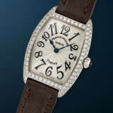 FRANCK MULLER, LADY'S WHITE GOLD AND DIAMOND-SET TONNEAU-SHAPED QUARTZ 'CURVEX', REF. 1752 QZ D - photo 2