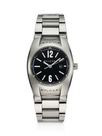 BVLGARI, STAINLESS STEEL QUARTZ 'ERGON', REF. EG 30 S - photo 1