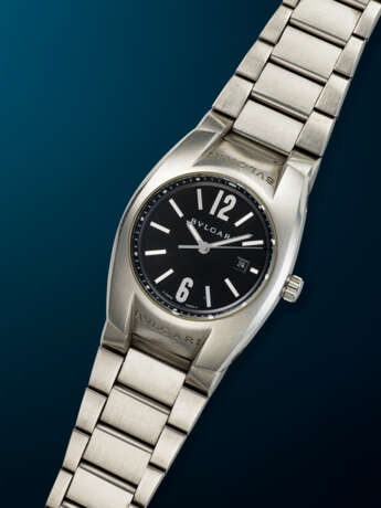 BVLGARI, STAINLESS STEEL QUARTZ 'ERGON', REF. EG 30 S - photo 2