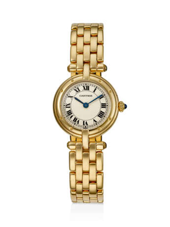 CARTIER, YELLOW GOLD QUARTZ 'PANTHERE RONDE', REF. 66920 - Foto 1