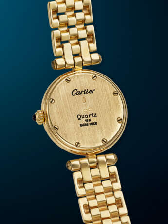 CARTIER, YELLOW GOLD QUARTZ 'PANTHERE RONDE', REF. 66920 - Foto 3