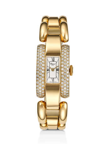 CHOPARD, YELLOW GOLD AND DIAMOND-SET QUARTZ 'LA STRADA', REF. 433 1 - photo 1