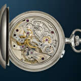 ULYSSE NARDIN, FINE STAINLESS STEEL SPLIT-SECONDS CHRONOGRAPH OPENFACE POCKET WATCH - Foto 4