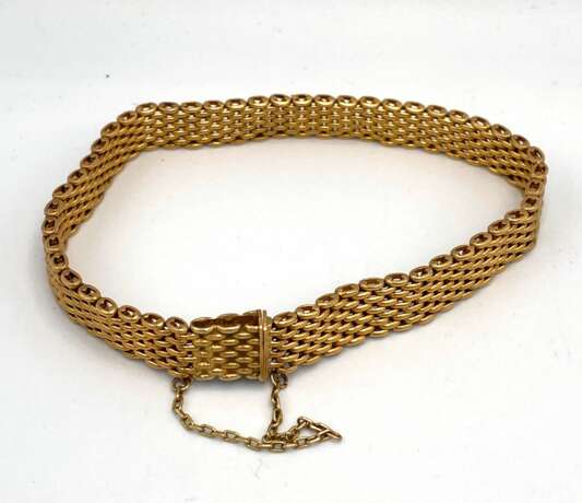 Gold bracelet Gold 20th century - photo 1