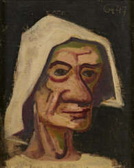 Karl Hofer.Old lady