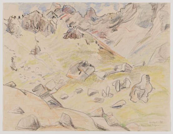 Erich Heckel.Felsen und Berge - photo 2