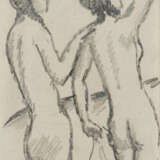 August Macke.Figürliche Komposition 4 (two nudes standing) - photo 1