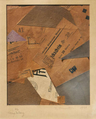 Kurt Schwitters. Mz 406 - Foto 1