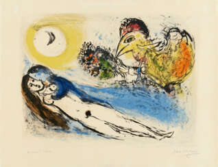 Marc Chagall.Bonjour Paris