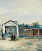 Maurice Utrillo. Maurice Utrillo.La Tour du Philosophe et le Moulin de la Galette