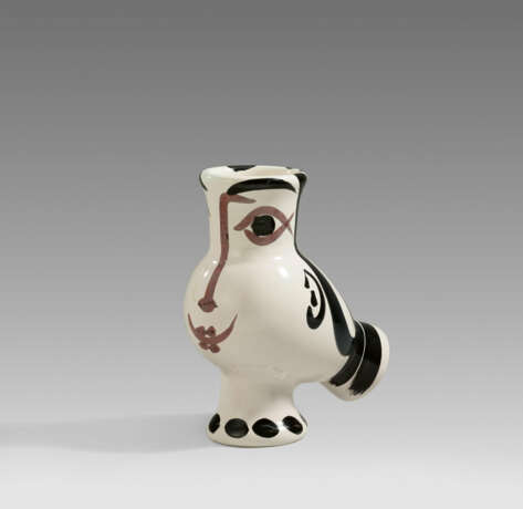 Pablo Picasso Ceramics.Woman-faced Wood-owl - photo 1