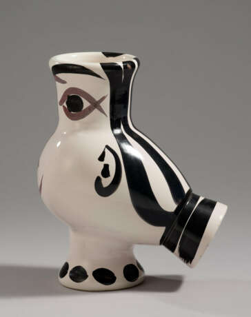 Pablo Picasso Ceramics.Woman-faced Wood-owl - photo 2