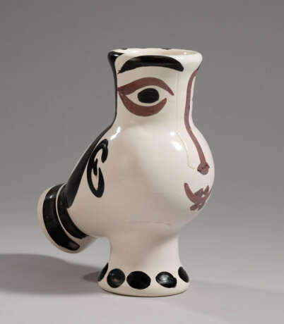 Pablo Picasso Ceramics.Woman-faced Wood-owl - photo 4