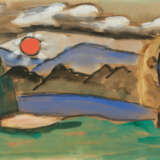 Gabriele Münter.Mit roter Sonne - photo 1