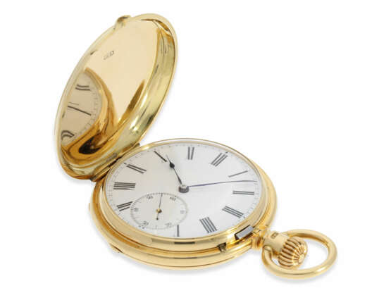 Taschenuhr: Glashütter Rarität, extrem seltenes Ankerchronometer Moritz Grossmann in Qualität 1A, No.5203, Glashütte ca. 1870 - фото 7