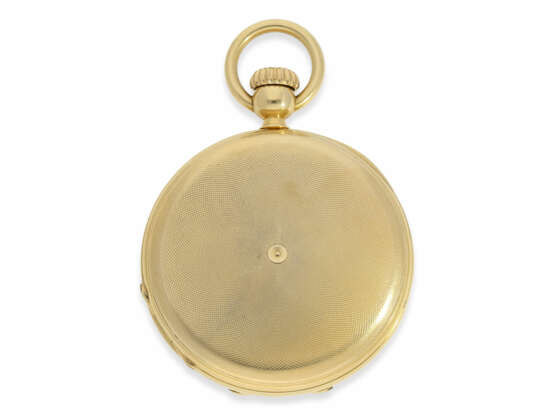 Taschenuhr: eines der ersten Patek Philippe Ankerchronometer mit Kronenaufzug, No.18438, Genf ca.1860 - фото 3