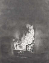 Simon Schubert.Untitled (Brennender Sessel)