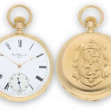 Taschenuhr: besonders frühes Patek Philippe Ankerchronometer in der äußerst seltenen Qualität "EXTRA", No.71528, ca.1883 - Foto 1