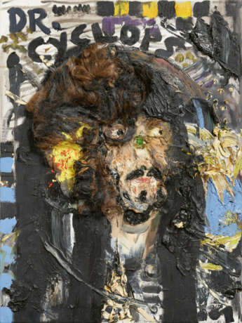 Jonathan Meese.Der Barbarenprofessor (Selbstportrait) - photo 1