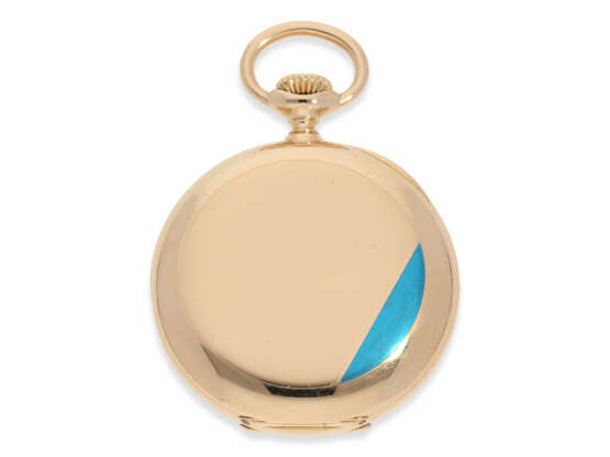 Taschenuhr: hochfeines Patek Philippe Ankerchronometer der Qualität "EXTRA", verkauft an Chronometermacher Rodanet in Paris 1901 - photo 6