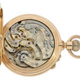 Taschenuhr: besonders schwerer, sehr seltener Patek Philippe Schleppzeigerchronograph von 1893, Ankerchronometer, geliefert an Tiffany & Co. New York - фото 2