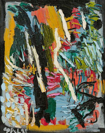 Karel Appel. Along the Line of the Steepest Slope - Foto 1