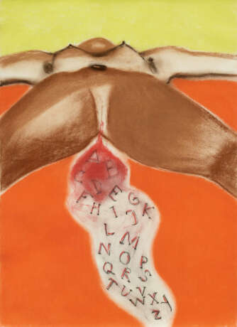 Francesco Clemente.Garland of Letters - photo 1