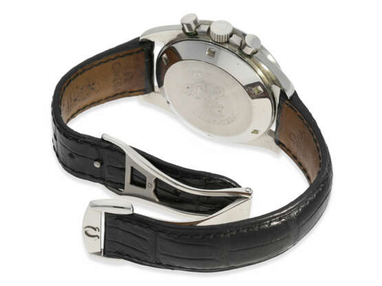 Armbanduhr: gesuchter Omega Speedmaster "Moonwatch" Chronograph von 1969, Referenz 145022 - 69 ST, inklusive originalem Stahlarmband und Box - Foto 5