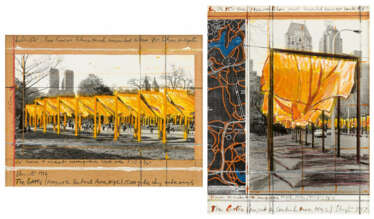 Christo und Jeanne-Claude.The Gates